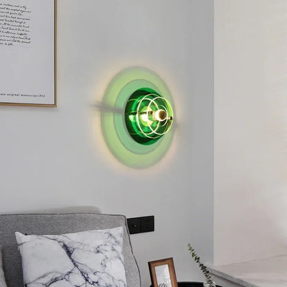 DecorBites™ LED Wall Sconces | Antique Bauhaus Style | Bedroom Living Room Lighting