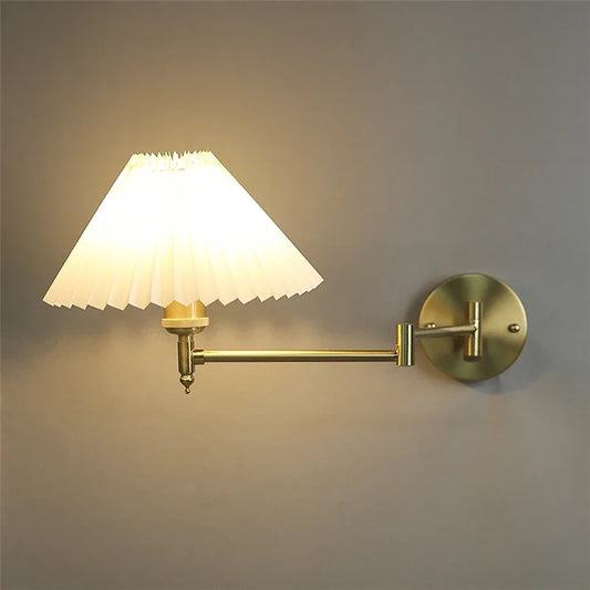 مصباح حائط LED قابل للتعديل من DecorBites™ لغرفة النوم أو الفندق أو الدراسة - مصباح قراءة دوار بذراع طويل