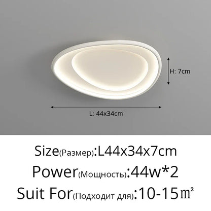 DecorBites™ LED Chandeliers White Chrome Kitchen Light Fixture Modern Home Lighting