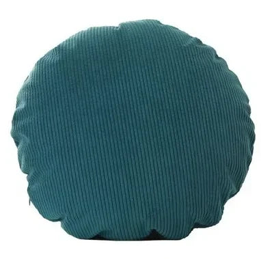 Decorbites™ Kordstoff-Rund-Kissenbezug 60x60 cm - Einfarbiges Streifenmuster für Sofa