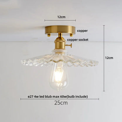 Lámpara de techo LED de cristal DecorBites™: luminaria moderna de lujo para interiores