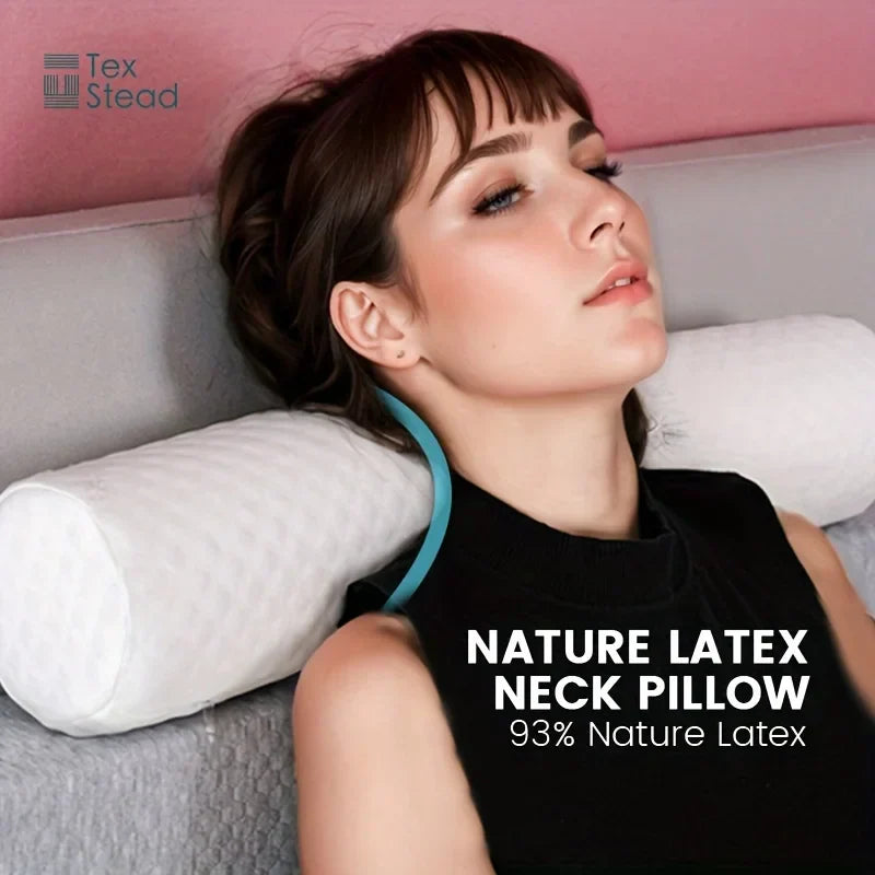 Decobites Natural Latex Neck Pillow by Decobites