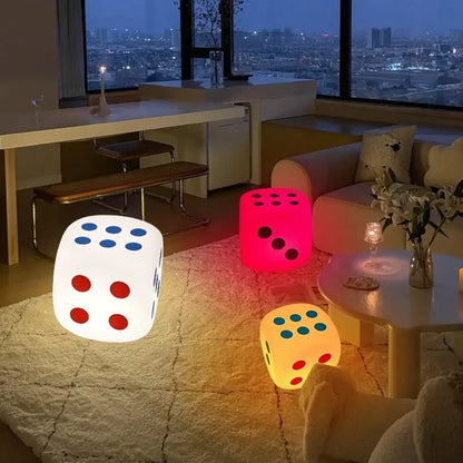 Decorbites™ Bunte Fernbedienungs-Nachtlampe für Wohnzimmer, Schlafzimmer oder Büro