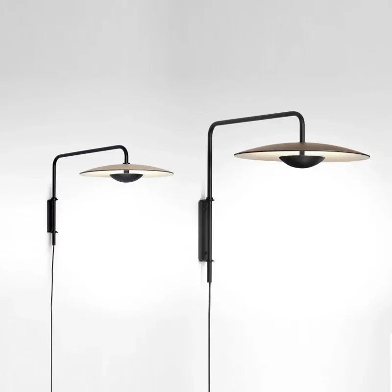 DecorBites™ Iron Art Swing Arm Wall Lamp Home Decor Adjustable Sconce