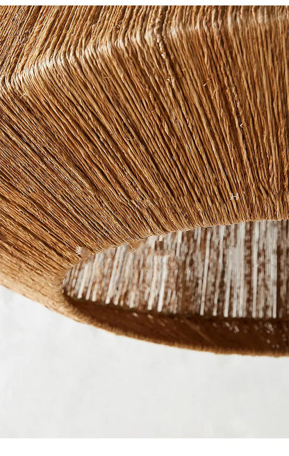 DecorBites™ Bohemian Rattan Chandelier: Retro Country Style Pendant Lamps