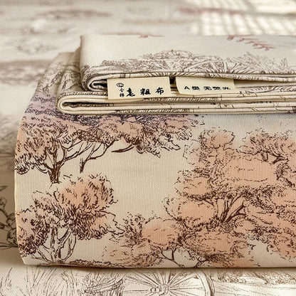 غطاء سرير واقٍ للمرتبة من DecorBites™‎ مطبوع عليه زهور من القطن المُبرد