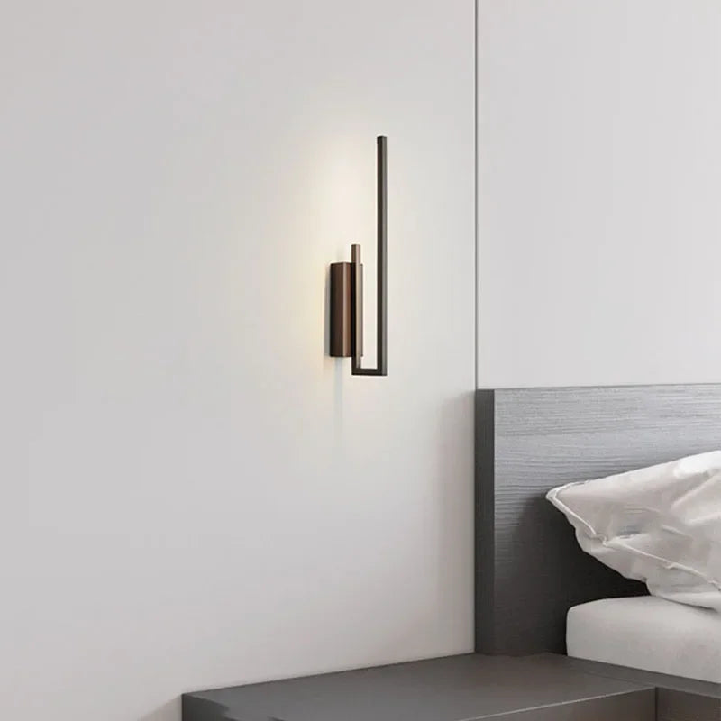 DecorBites™ Brass Wall Sconce Dimmable Modern Lamp for Foyer, Bedroom, Restaurant, Aisle