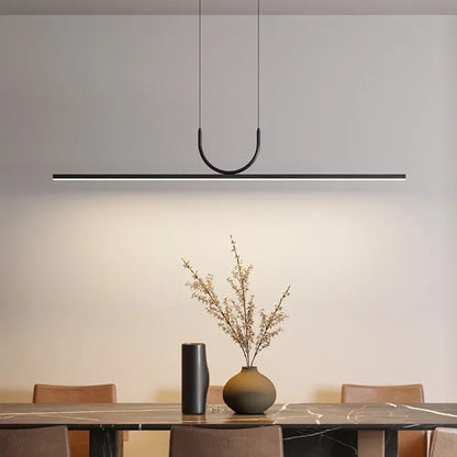 DecorBites™ LED Black Ceiling Chandelier for Dining Room Kitchen Island - Modern Home Decor Lighting