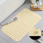 Decobites Non-Slip Bathtub Mat with Drain Hole and Suction Cups