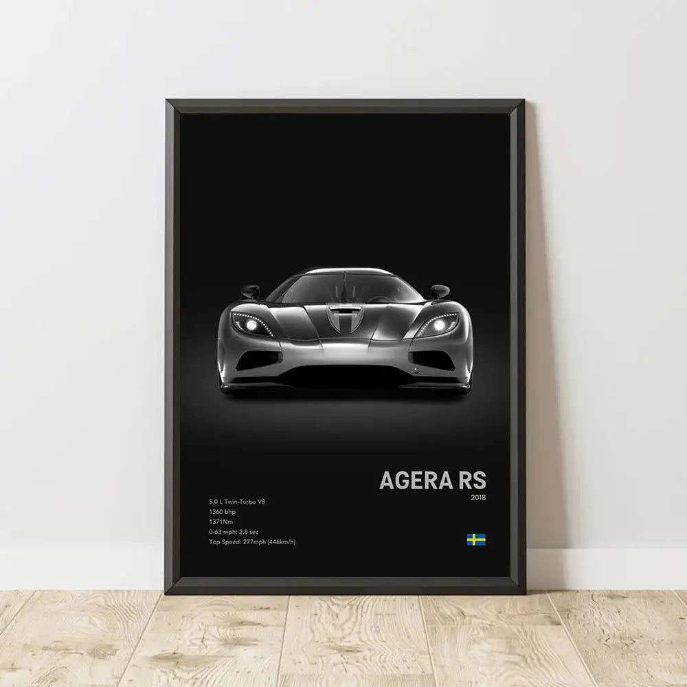 DecorBites™ Luxury Cars Canvas Wall Art Print - Modern Home Decor