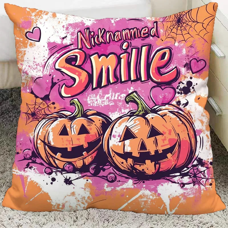 DecorBites™ Halloween Plush Cartoon Pillow for Living Room and Bedroom, Festive Decoration