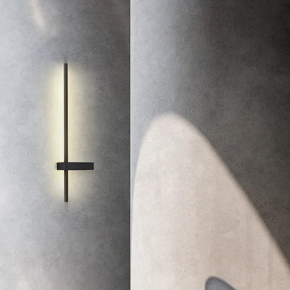 DecorBites™ LED Wall Lamp, Modern Minimalist Design, Aluminum, Indoor Lighting, Gold/Black, AC85-260V