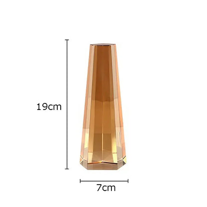 ديكور بايتس™ - عمل فني هندسي من الكريستال متعدد السطوح - ديكور مكتبي - ديكور منزلي حديث