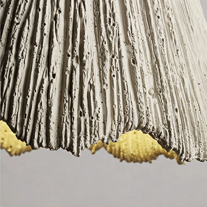 DecorBites™ LED Wall Light Fixture Cement Wood Base Bedside Lamp