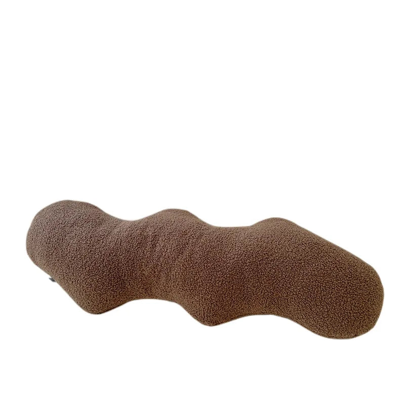 DecorBites™ Kids Comfort Knotted Cushion: Handmade & Bendable for Couch, Bed, Car, Office.