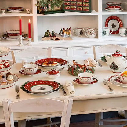 DecorBites™ Christmas Porcelain Tableware Set