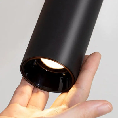 Lámpara colgante LED negra DecorBites™ de 5 W, CRI 97, doble foco antideslumbrante para sala de estar