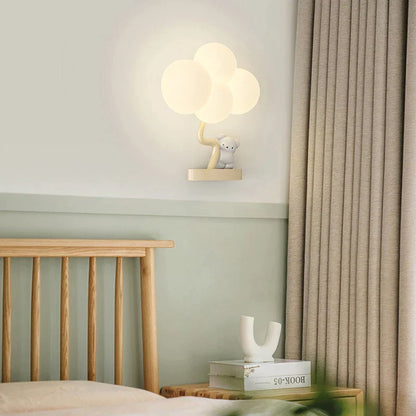 DecorBites™ Cloud Shape LED Baby Room Wall Lamp - Eye Care Bedroom Fixture