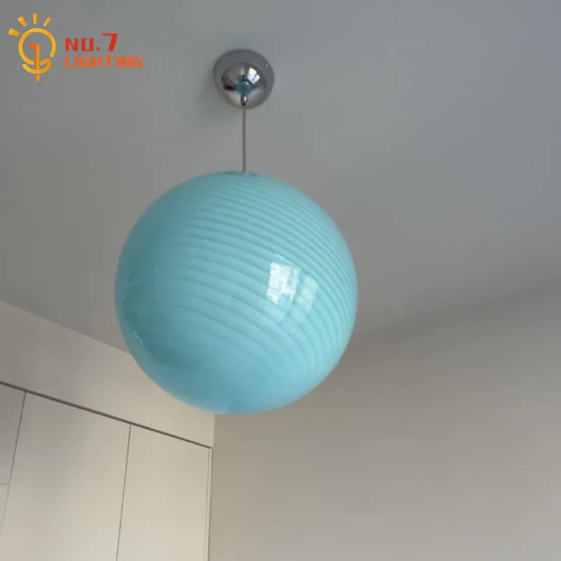 DecorBites™ Glass Pendant Lights LED E27 for Dining Room Bedroom