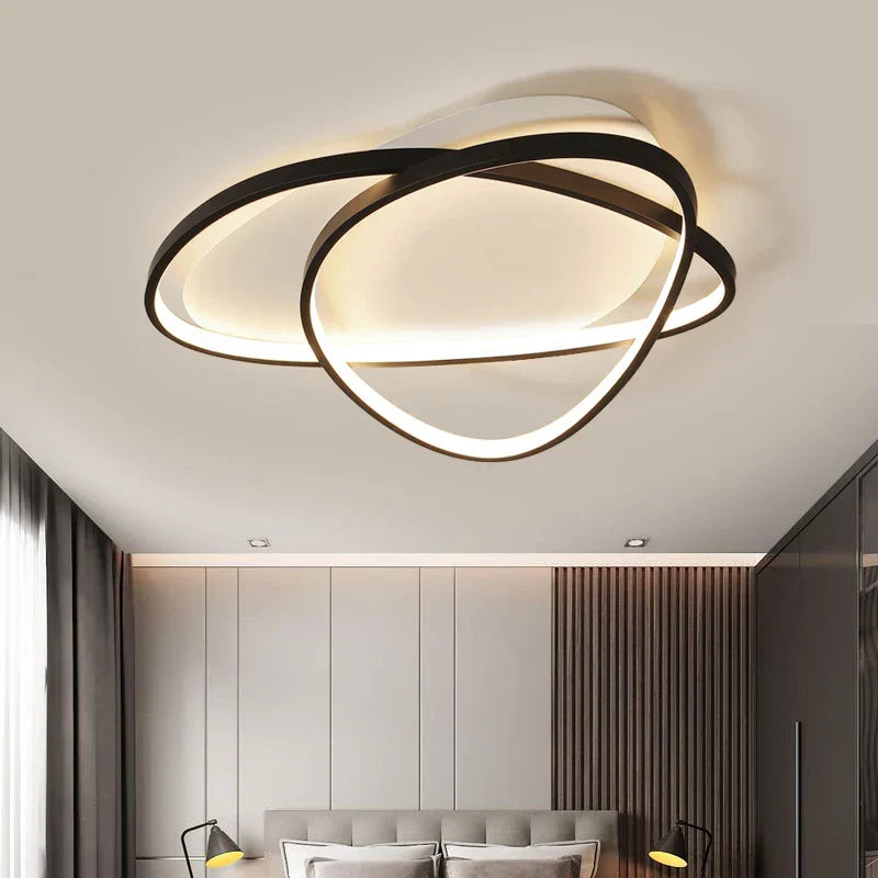 DecorBites™ Round Bedroom Ceiling Lights: Modern Nordic Minimalist Living Room Study Lamp