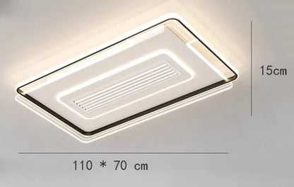 مروحة سقف غرفة نوم الأطفال DecorBites™ مع جهاز تحكم عن بعد وإضاءة - مروحة LED حديثة بدون شفرات