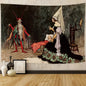 Decobites Tapestry Unicorn Hanging Cloth Medieval Ladies Decor Wall Tapestries