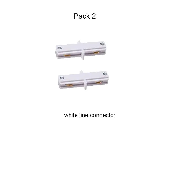 DecorBites™ Aluminum Track Rails for LED Spotlights with T-L Connector