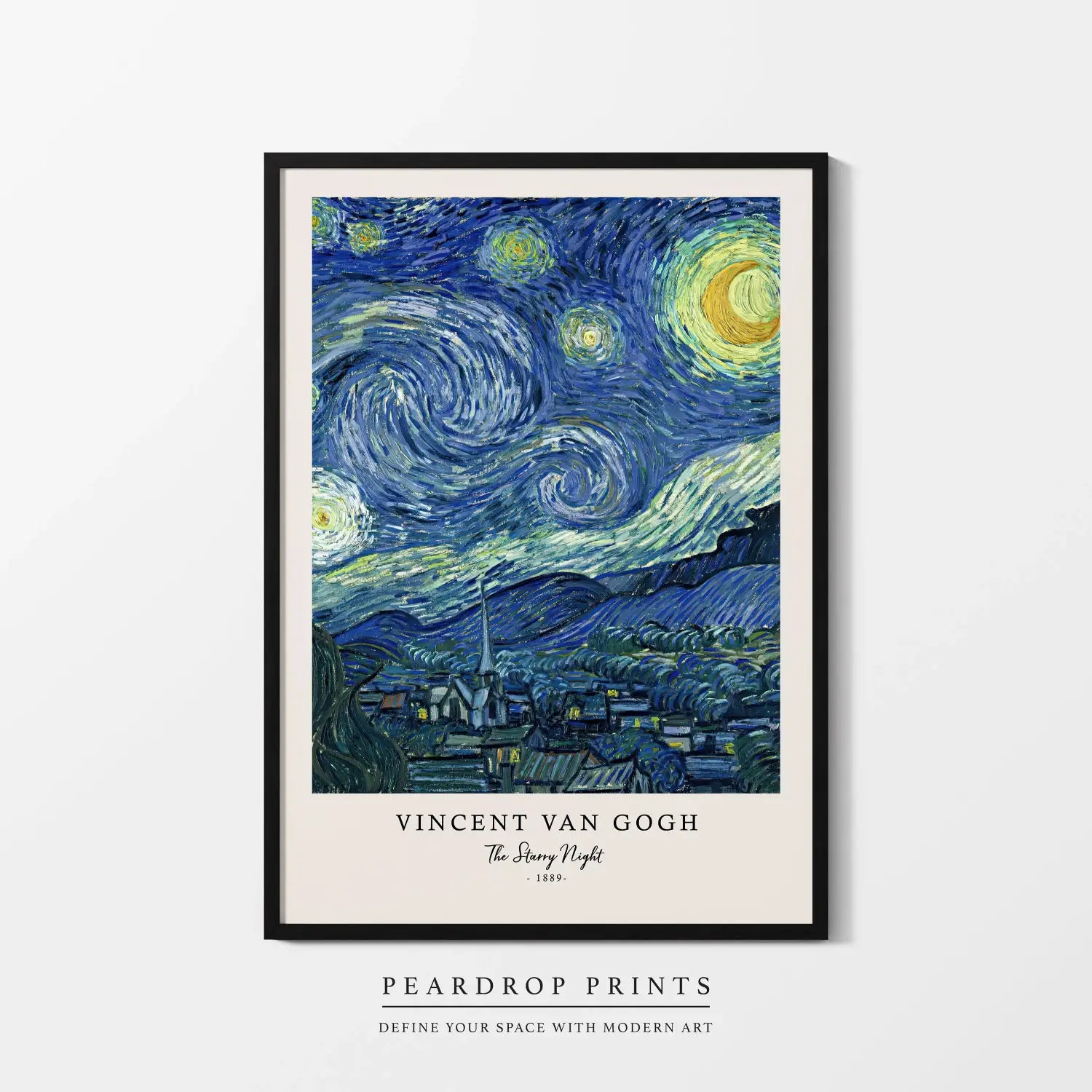 DecorBites™ Vincent Van Gogh Starry Night Canvas Prints