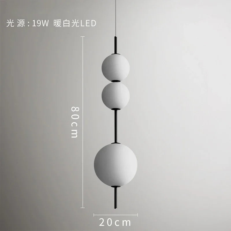 DecorBites™ Gourd Pendant Light: Modern Glass Decor for Restaurant, Bedroom, Kitchen, Dining Room