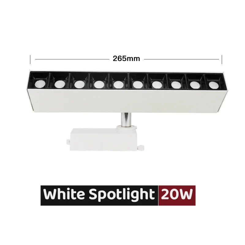 أضواء مسار خطي LED من DecorBites™ بقوة 30 واط لغرفة المعيشة وإضاءة مسار المتجر