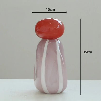 DecorBites™ Fringe Glass Vase Cover Band for Irregularity Floral Decor