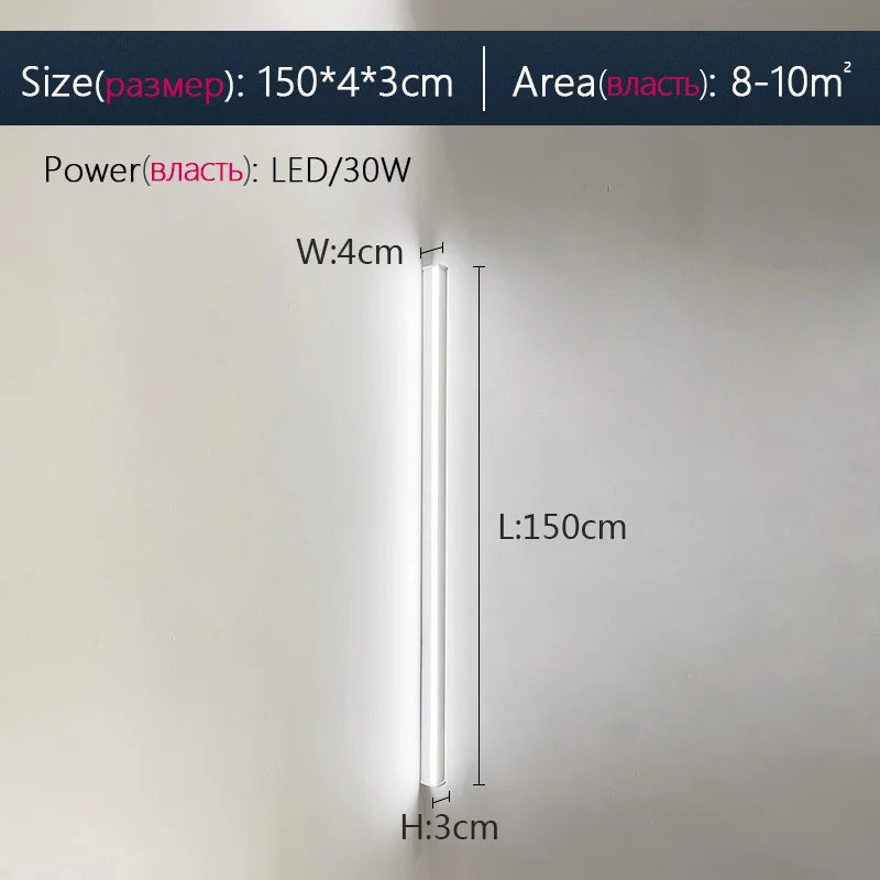 DecorBites™ Elegant Black LED Wall Lamp for Bedroom, Living Room, Aisle, Sofa, & Ceiling