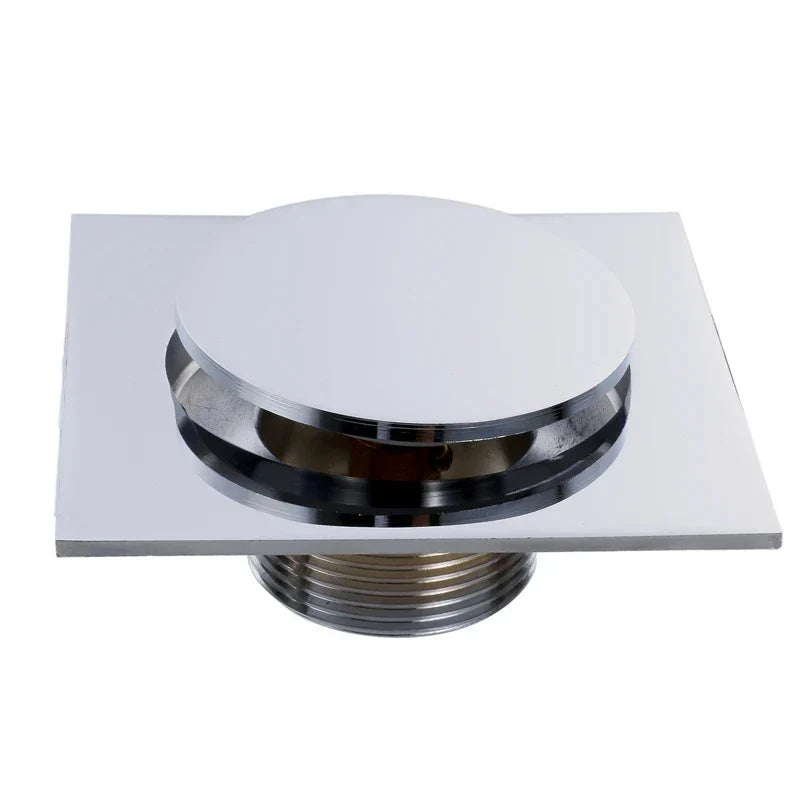 DecorBites™ Brass Anti Odor Floor Drain Push Pop Bathroom Fixture Seal Trap