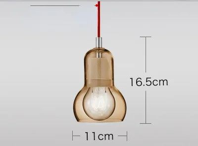 DecorBites™ Glass Pendant Lights Modern Indoor Decoration Ceiling Lamp