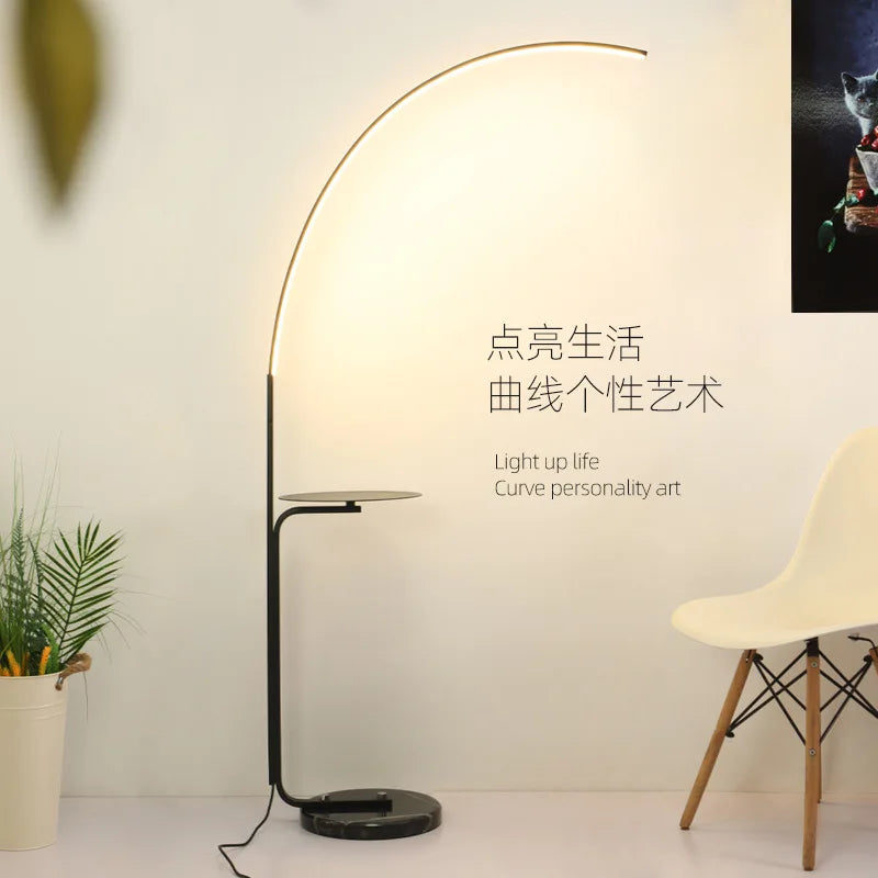 Decorbites™ LED-Kunst-Bodenleuchte – Modernes Design für die Dekoration des Wohnraums im Innenbereich des Hauses