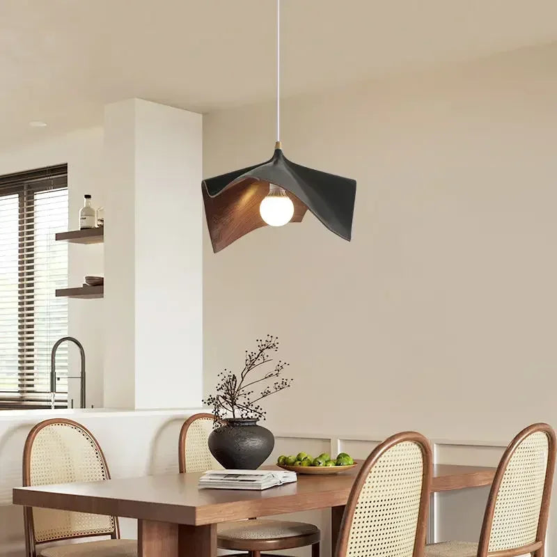 ثريا LED من DecorBites™ مصنوعة من الراتنج الأسود لغرفة المعيشة وغرفة النوم