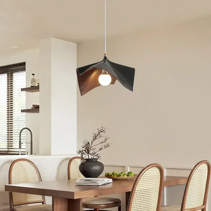 ثريا LED من DecorBites™ مصنوعة من الراتنج الأسود لغرفة المعيشة وغرفة النوم