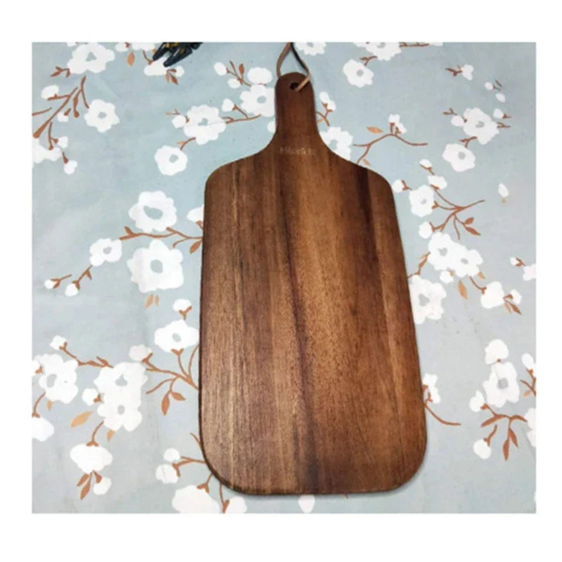 لوح تقطيع خشبي من خشب الأكاسيا من ديكوربايتس™ - لوح تقطيع متعدد الاستخدامات للمطبخ