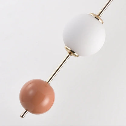 Lámpara colgante LED DecorBites™ con forma de bola de cristal para salón, comedor y dormitorio