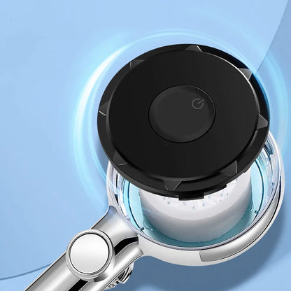 DecorBites™ LED Filtered Shower Head with Digital Display - High Pressure Water Saving