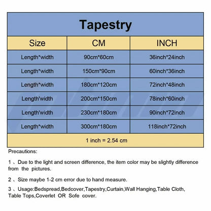 DecorBites™ Gothic Rock Band Tapestry for Bar or Basement Wall Decor