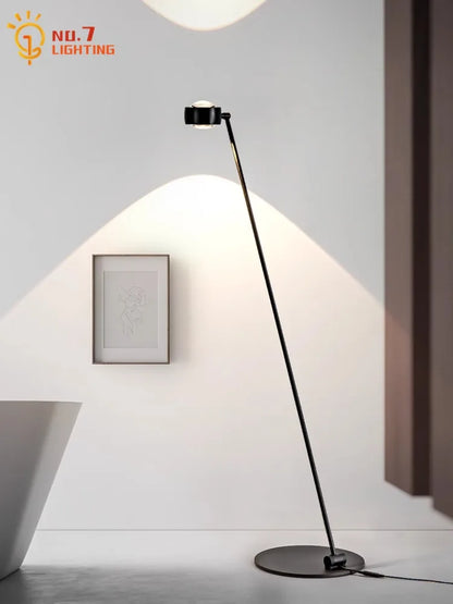 DecorBites™ Induction Dimming LED Vertical Floor Lamp for Modern Living Room