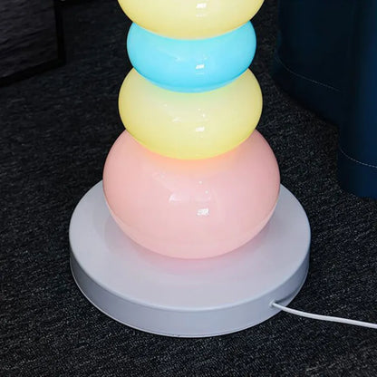 DecorBites™ Glowbule Bead Floor Light: Candy Glass Lamp for Bedroom, Living Room, Children's Room