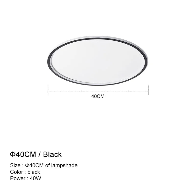 DecorBites™ Dimmable LED Ceiling Light for Modern Nordic Living Room and Bedroom