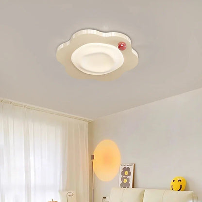 Lámpara de techo LED estilo crema DecorBites™ para la decoración de dormitorios y salas de estar