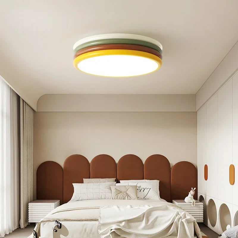 Decorbites™ Farbstapel-Deckenleuchte für Schlafzimmer Kinderzimmer LED Rundlicht