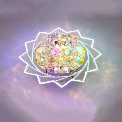 Lámpara de techo LED DecorBites™ Lotus Crystal, Nordic Brights, estilo moderno