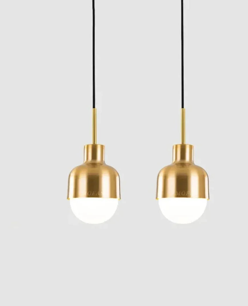 Luces colgantes LED de hierro dorado Decorbites™ para cocina y comedor, luminarias modernas de lámparas colgantes