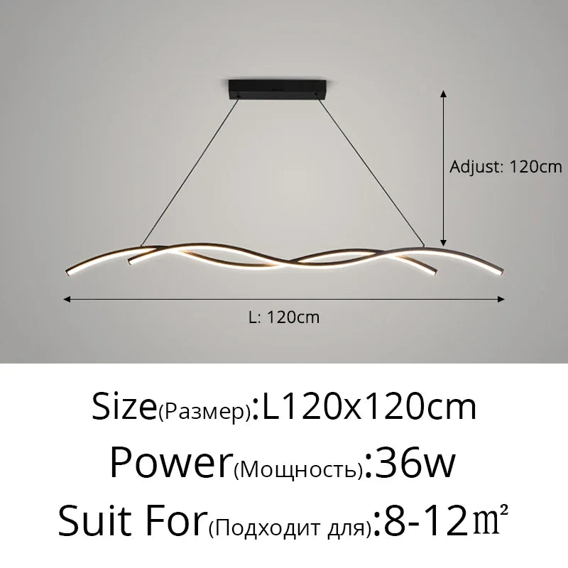 DecorBites™ LED Pendant Lights for Home Decor Living, Study, Dining Room - Minimalist Indoor Lighting