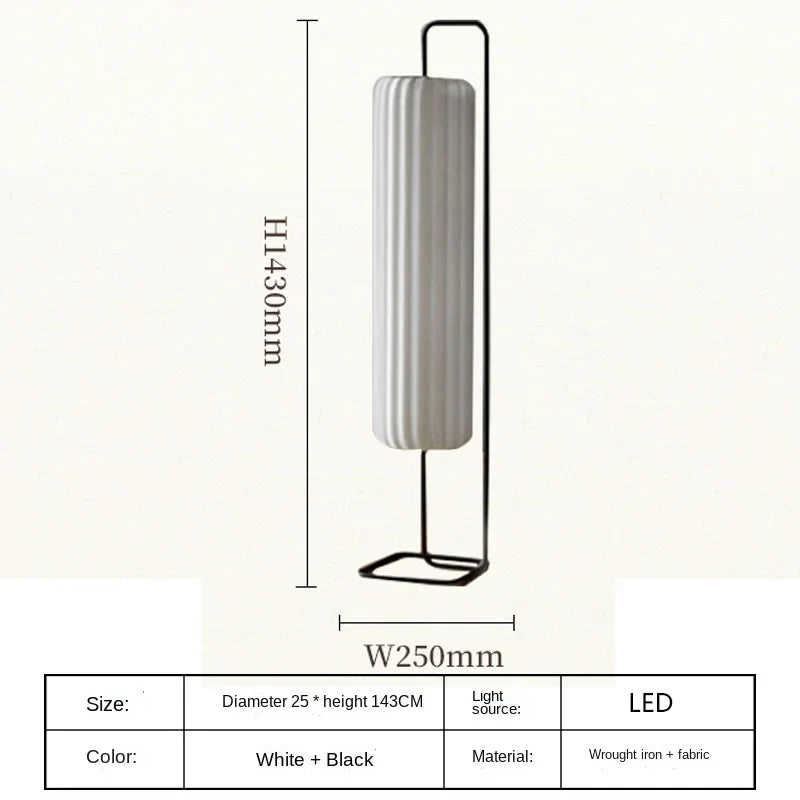 DecorBites™ Japanese Style LED Floor Lamp for Living Room Bedroom Tea House